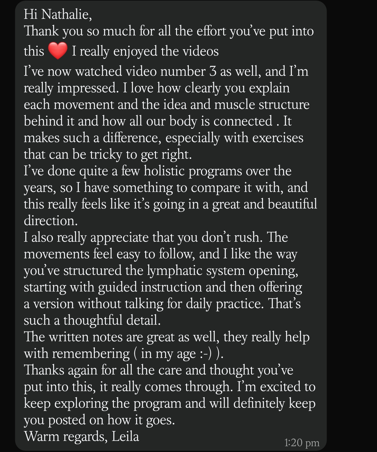 review